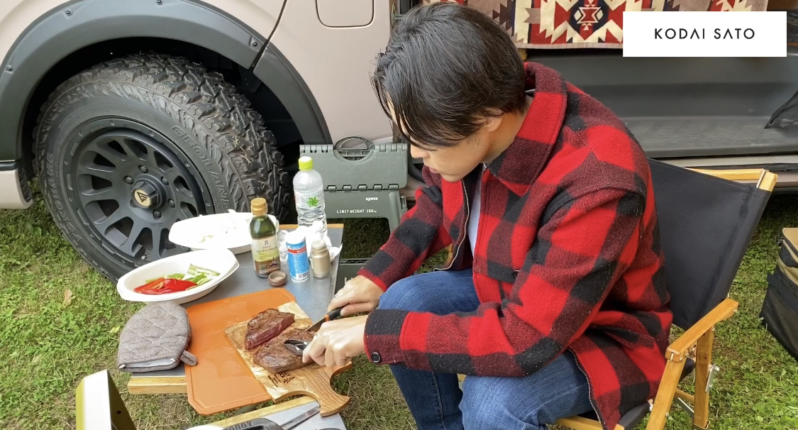 キャンプランチ